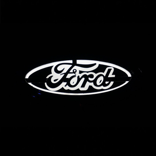 Logotipo Led Ford Emblema 3d 14,5 X 5,6 Cm Foto 2