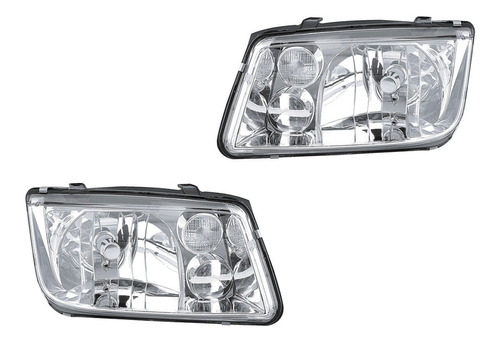 Par De Faros Depo Volkswagen Jetta 2004 2005 2006 2007 Foto 6