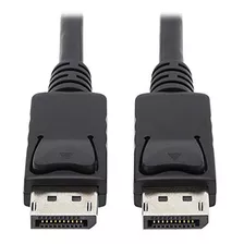 Cable Tripp Lite Displayport Con Pestillos Negro