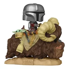 Funko Pop Deluxe: The Mandalorian & The Child On Bantha 416