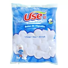 Bolas De Algodão Branco Use It Pacote 95g Kit C/ 2 Pacotes