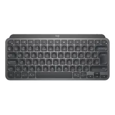 Teclado Bluetooth Logitech Master Series Mx Keys Mini Qwerty Easy Switch Español Color Grafito Con Luz Blanca