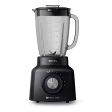 Licuadora Philips 700 W Vaso Vidrio Refractario 2 Lt Hr2138 Color Negro