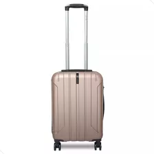 Mala Viagem 10kg Medidas Anac Champagne Qualis Abs/poliester