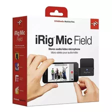 Micrófono Estéreo Digital Irig Mic Field Ik Multimedia Color 52049