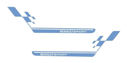 Calcomana Para Clio Renault Sport Franjas Laterales Foto 2