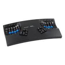 Teclado Ergonomico, Carcasa Superior | Negro / Con Cable