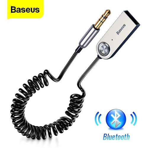 Adaptador Bluetooth Baseus Stereo 5.0 Usb P2 Música No Carro