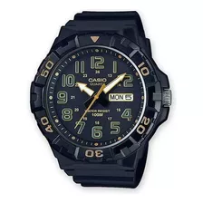 Reloj Casio Militar Buceo Mrw-210h-1a2vcf - 100% Original Color De La Correa Negro Color Del Bisel Negro Color Del Fondo Negro