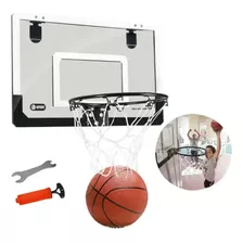 Set Arco De Basketball Con Pelota E Inflador
