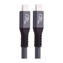Cable Usb4 Tipo C Certificación Usb-if 240w 40gbps