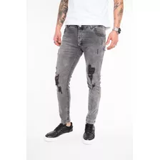 Jean Hombre Farenheite Skinny Polux