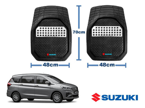 Tapetes 3d Logo Suzuki + Cubre Volante Ertiga 2019 A 2023 Foto 4