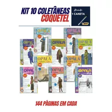 Kit 10 Opala Coquetel (144 Páginas Cada)
