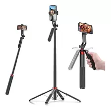 Tripé Bastao Ulanzi Ma09 C/ Controle Smartphone Gopro C/ Cor Preto