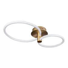 Plafon Circolo French Gold Led 32,4w 3000k Bella Bb021