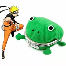 Monedero De Ranita Verde De Peluche! Uzumaki Naruto!! Full