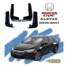 Aletas Honda Civic 16-17 (set 4-pcs)