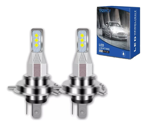 Kit De Faros Led 9003/h4, Haz Alto/bajo, 6000 K