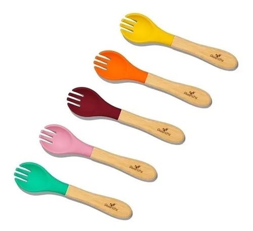 Tercera imagen para búsqueda de tenedores de bambu descartables