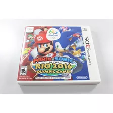 3ds - Mario & Sonic At The Rio 2016 Olympic Games - Original