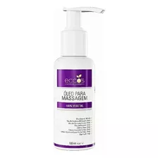 Óleo Para Massagem Eccos Puro Vegetal - 120ml