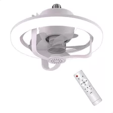 Ventilador 360º Lâmpada Led E27 Quente/frio Rgb Aromaterapia