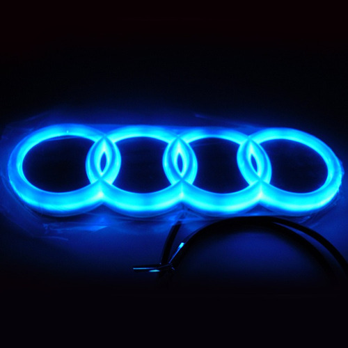 Logotipo Led Audi 3d A1 A3 A4 A5 Foto 3