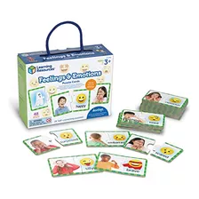 Learning Resources Tarjetas De Rompecabezas De Sentimientos 