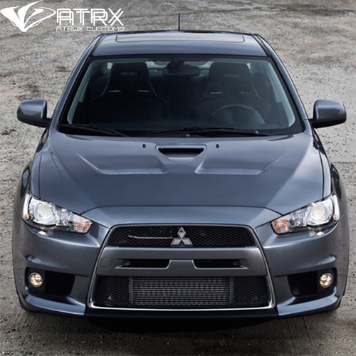 Fascia Frontal Evolution X V2 Mitsubishi Lancer 2008 2016 Foto 10