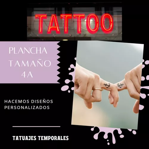 Segunda imagen para búsqueda de tatuajes temporales personalizados