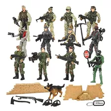 Joyin 16 Piezas Militares De Juguete Soldados Juego De Figur