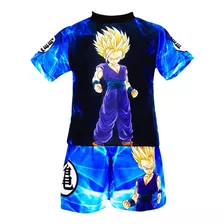 Conjunto Infantil Gohan Animes Menino Dragon Ball Z