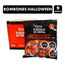 Bombones Halloween - Chocolates Costa (caja Con 9 Unidades)