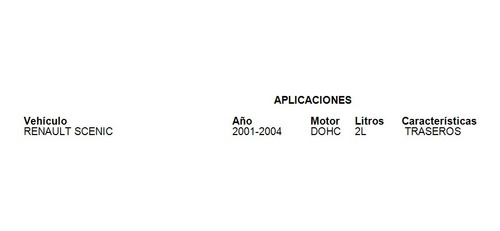 Amortiguador Trasero Renault Scenic 2001-2004 2.0l Boge Foto 3