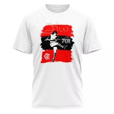 Camisa Flamengo Zico 70 Anos Braziline