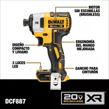 Dewalt Xr Dcf887m2 Amarillo