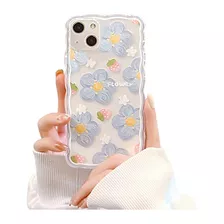 Funda Para iPhone 13 Mini Azul Tpu-023