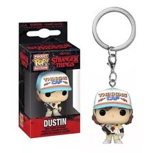 Chaveiro Funko Pop Dustin Thinking Cap Stranger Things