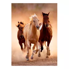 Puzzle Rompecabezas X 1000 Piezas Running Horses (hq Coll). 