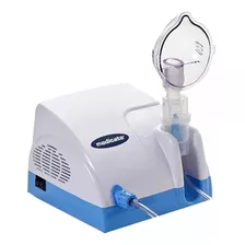 Inalador Nebulizador Medicate Md 1000 Turbo Bco/az 127v/220v