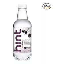 Pizca De Agua Blackberry, (paquete De 12) Botellas De 16 Onz