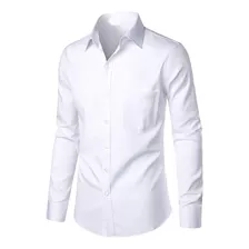 Camisa Hombre Blanca Clasica