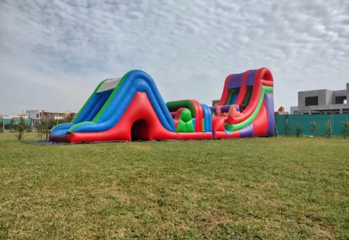 Segunda imagen para búsqueda de castillo inflable blanco