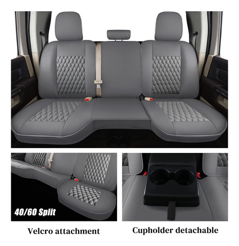 Fundas De Asiento Ram 1500 Compatibles Con  Ram1500 2002-201 Foto 5