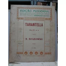 Partitura Piano Tarantella Op.77 Nº 6 M. Moszkowski