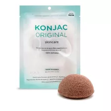 Esponja Facial Konjac Arcilla Volcanica Pieles Porosas