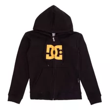 Campera Canguro Star (negro) Dc Niños