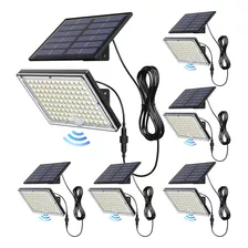 Luces Solares Jackyled Para Exteriores, Paquete De 6 Focos S