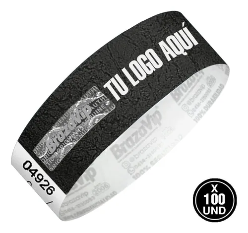 Segunda imagen para búsqueda de brazaletes tyvek